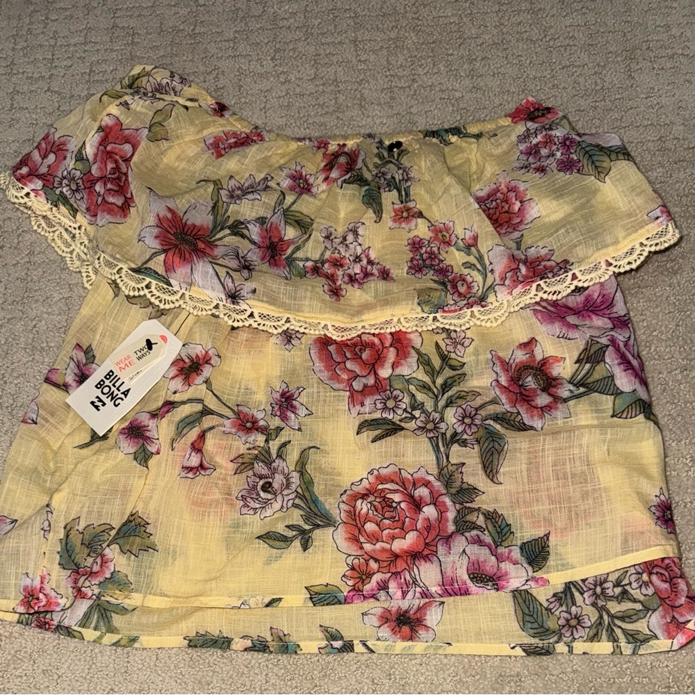 Crop flowy tops